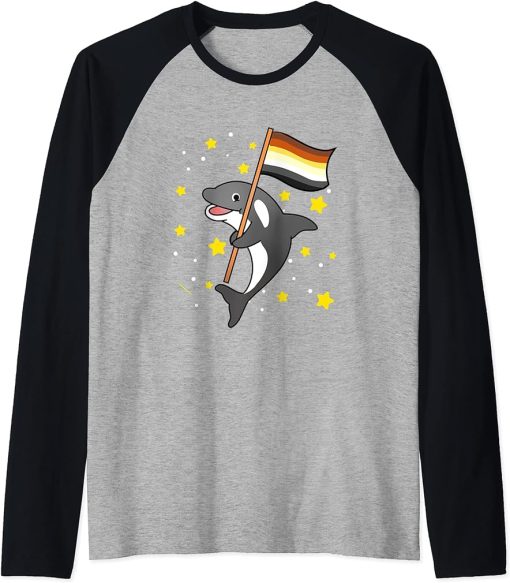 Gay Bear Pride Raglan Baseball Tee