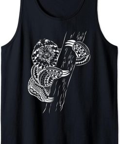 Sloth Maori Tattoo Polynesian Tribal Vintage Retro Tank Top